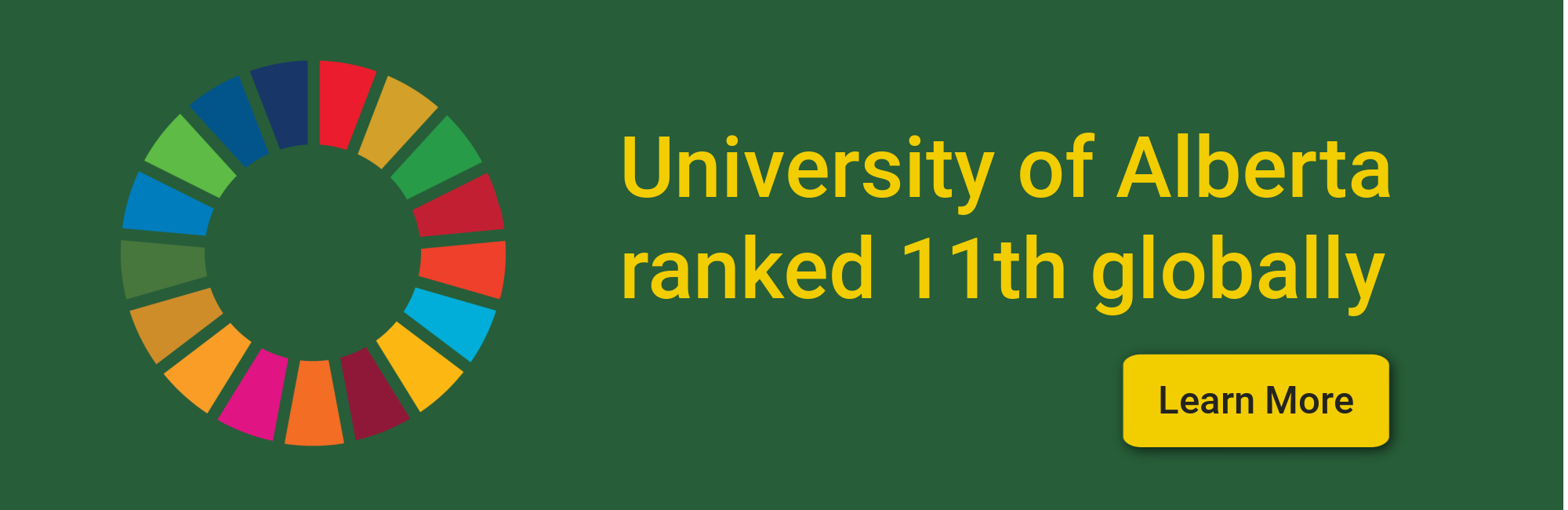 University of Alberta ranked 11th globally. Learn more
