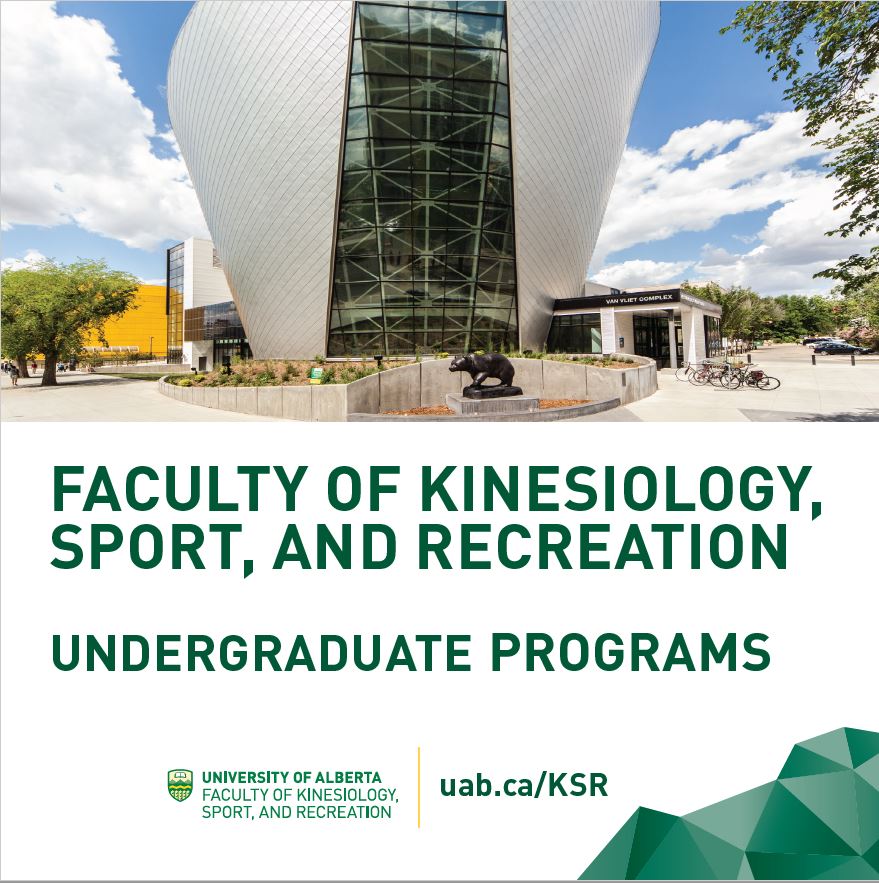 Kinesiology Sport and Recreation University of Alberta
