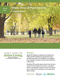 2013 Alberta Survey on Physical Activity