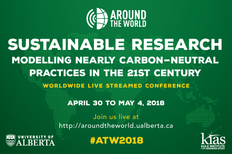 Around the World 2018 Sustainable Research online conference poster