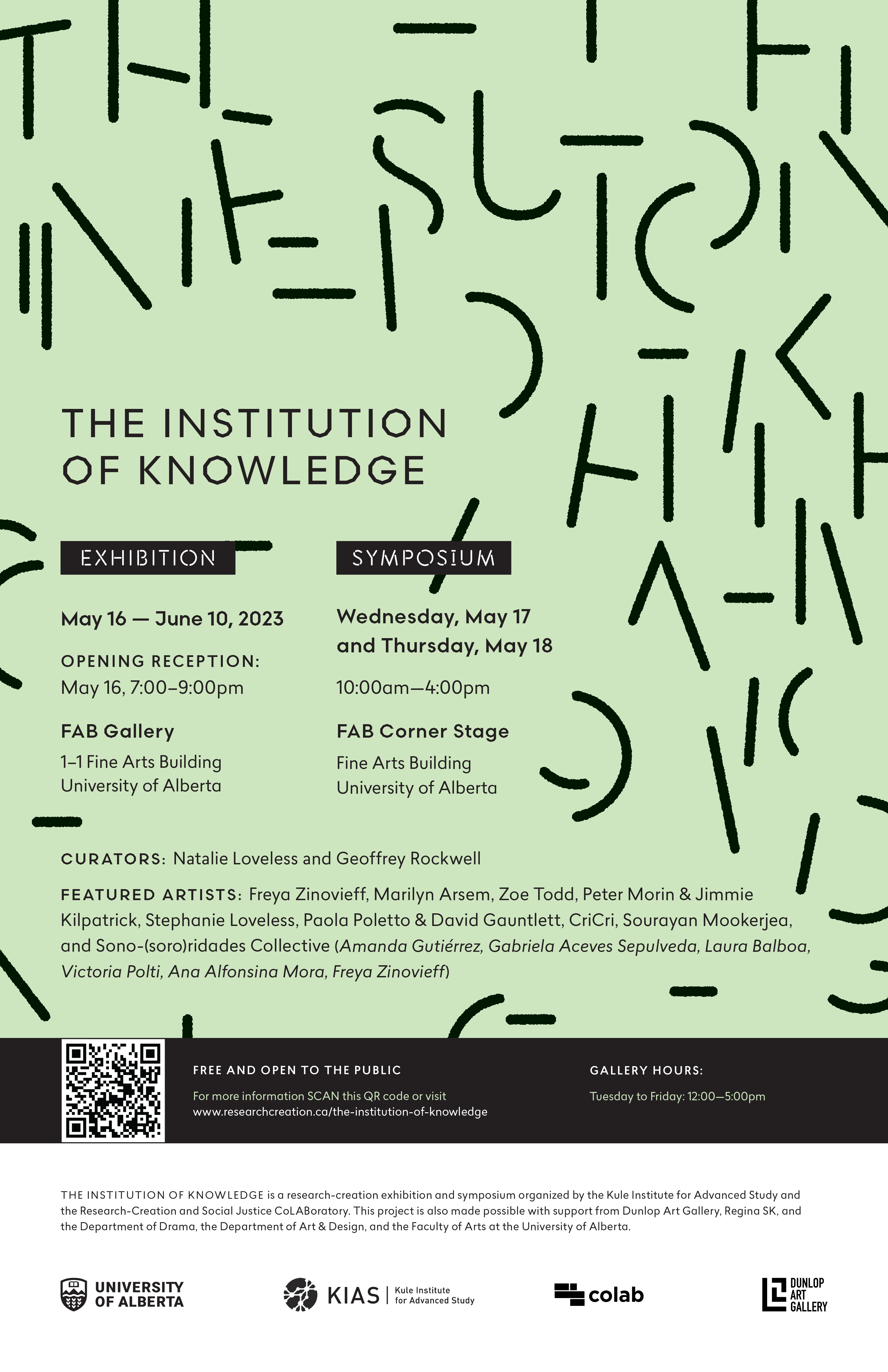 Institution of Knowledge Poster
