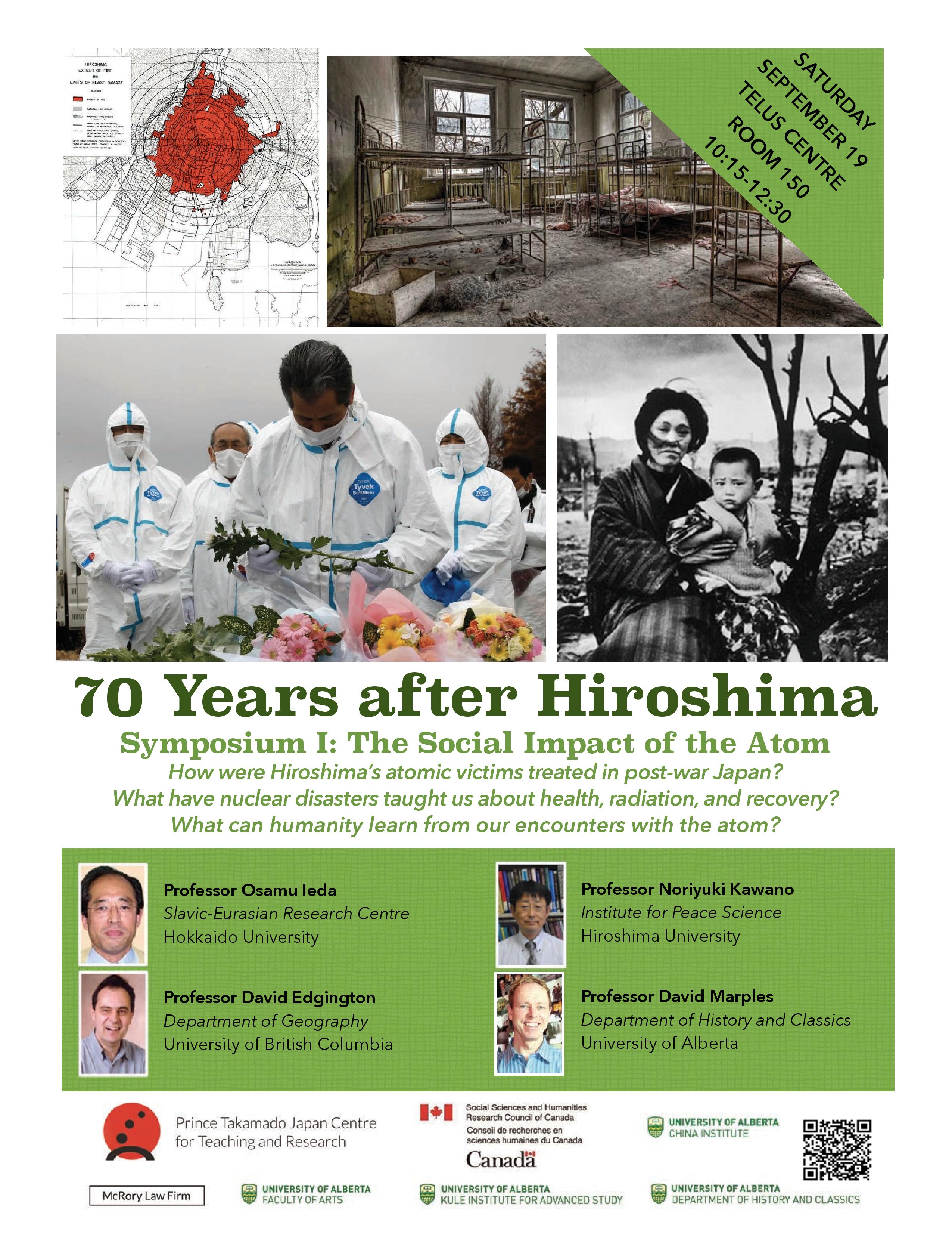 70 Years After Hiroshima event poster