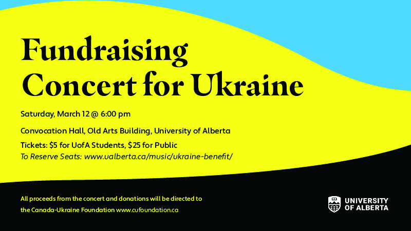 Ukrainian Humanitarian Relief Concert