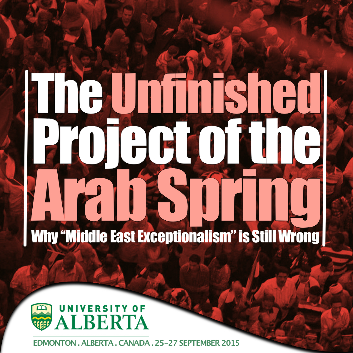 The Unfinished Project of the Arab Spring poster