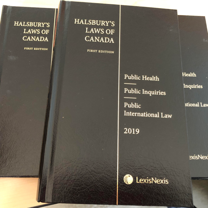 Halsbury's Laws of Canada (Book Cover)