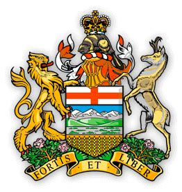 The crest of the Alberta Provincial Court