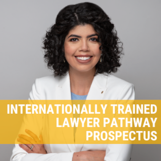 Internationally Trained Lawyer Pathway Prospectus