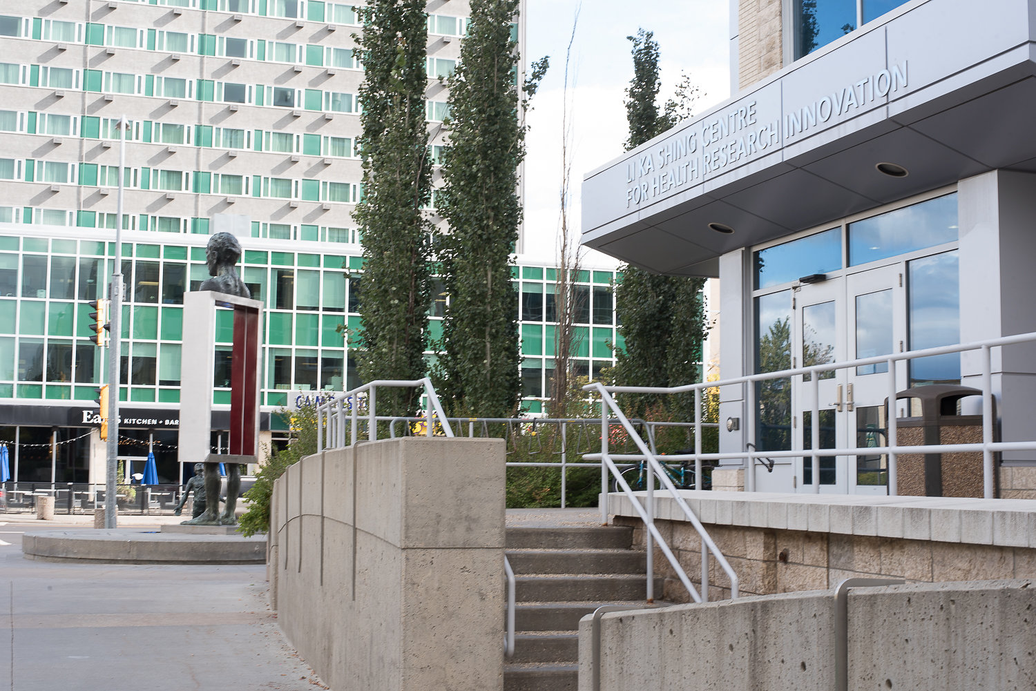 The Li Ka Shing Applied Virology Institute is located in the Li Ka Shing Centre for Health Innovation at the University of Alberta.