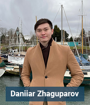 Portrait of Daniiar Zhaguparov