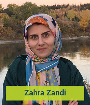 Portrait of Zahra Zandi