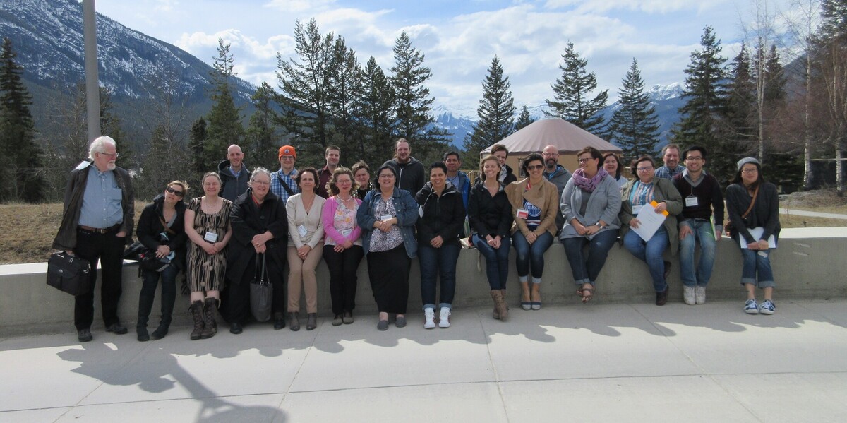 2018 Ted Lewis SNAP Math Fair Workshop participants in beautiful Banff, Alberta.