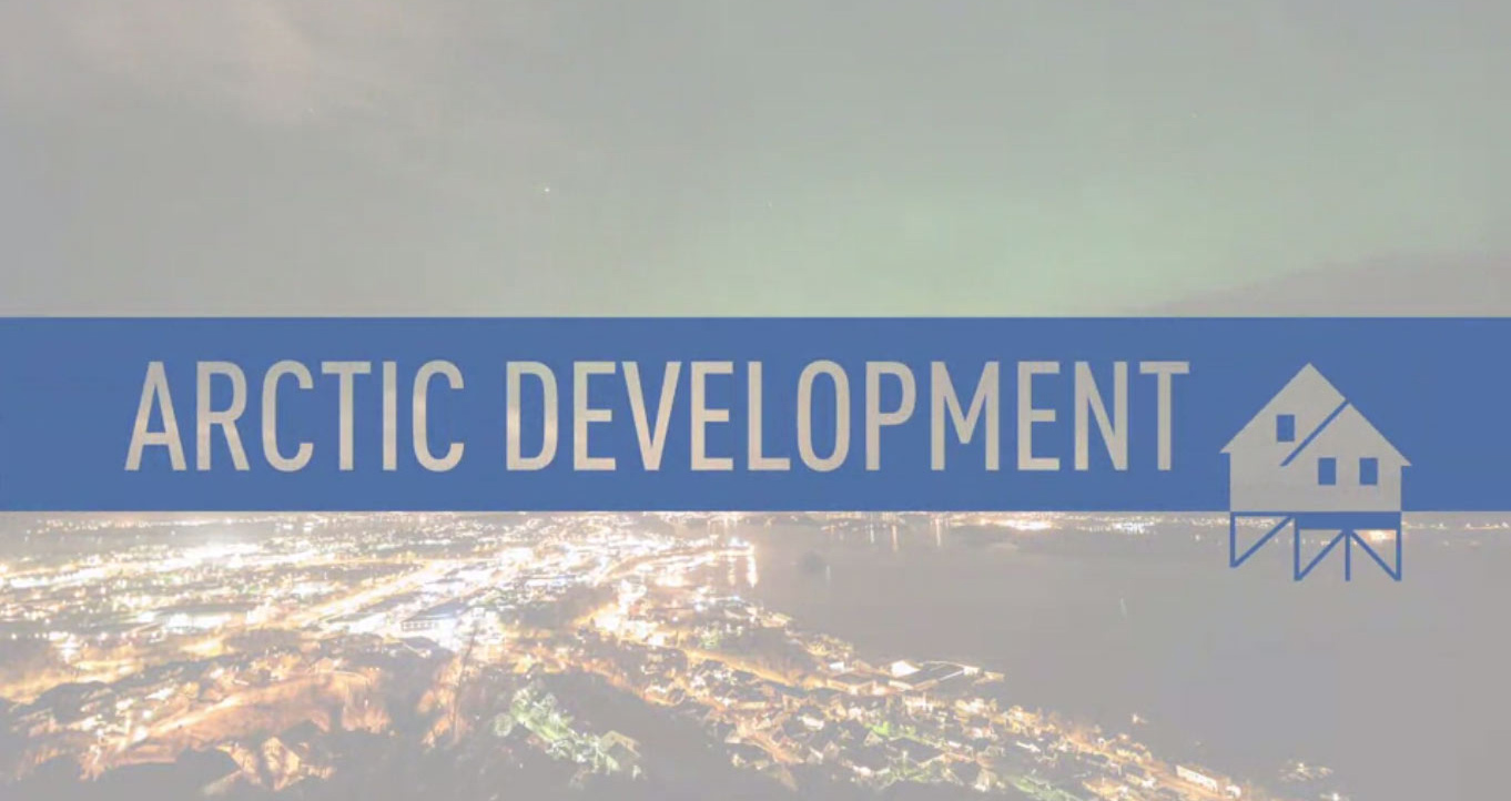 Arctic Development online course title card