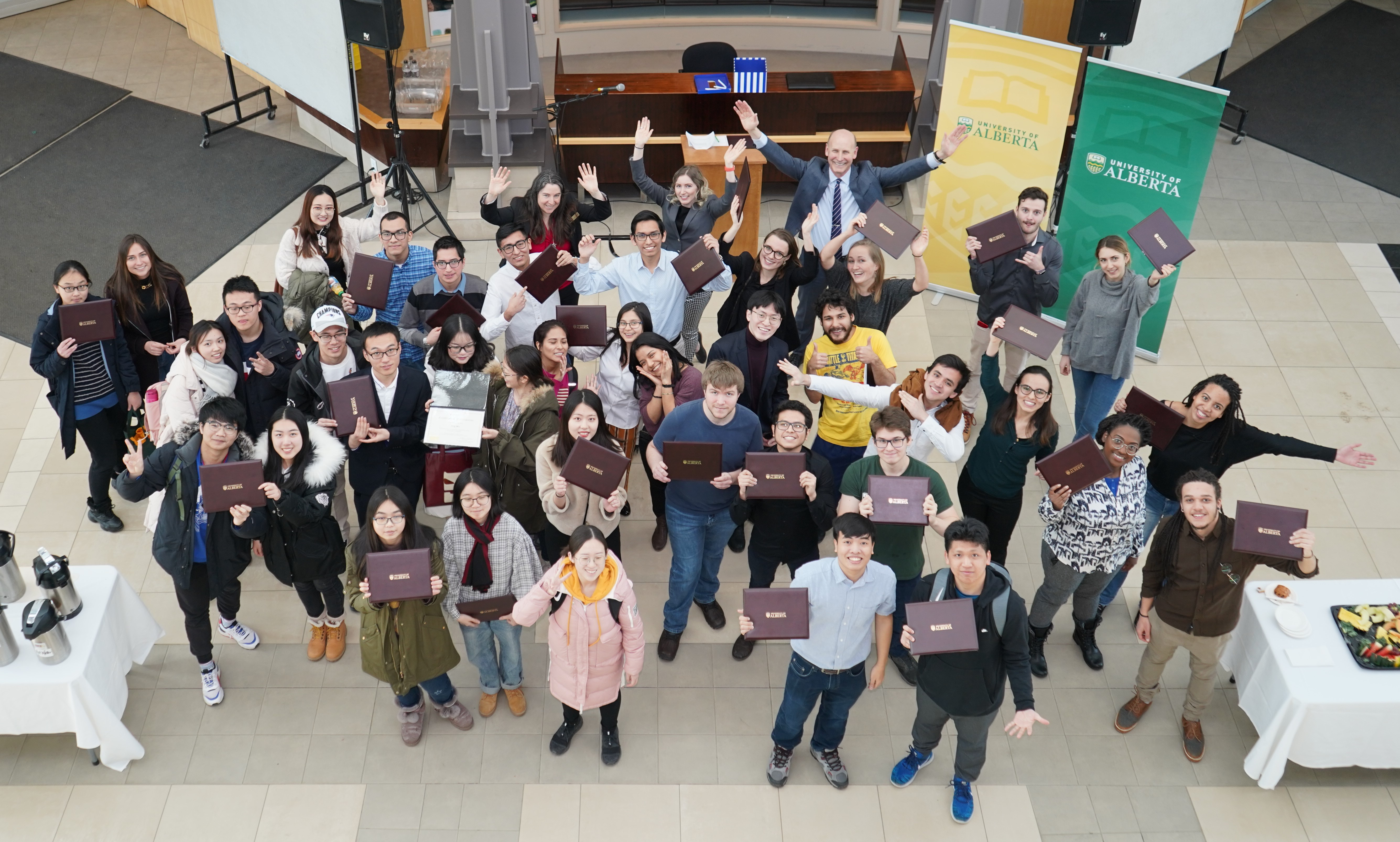 Winter 2019 Research Intern Certificate Ceremony Group Photo