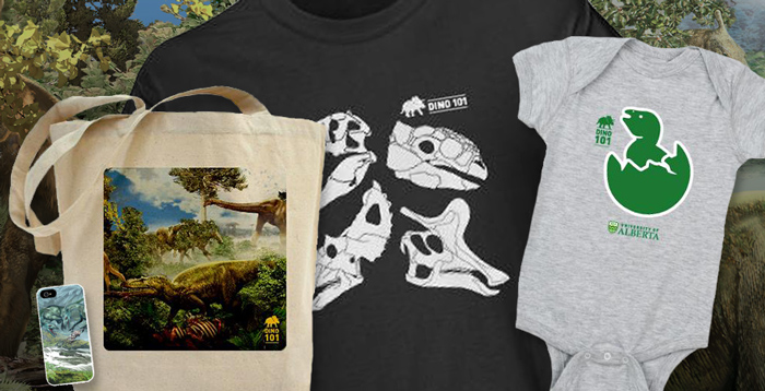 Dino 101 merchandise