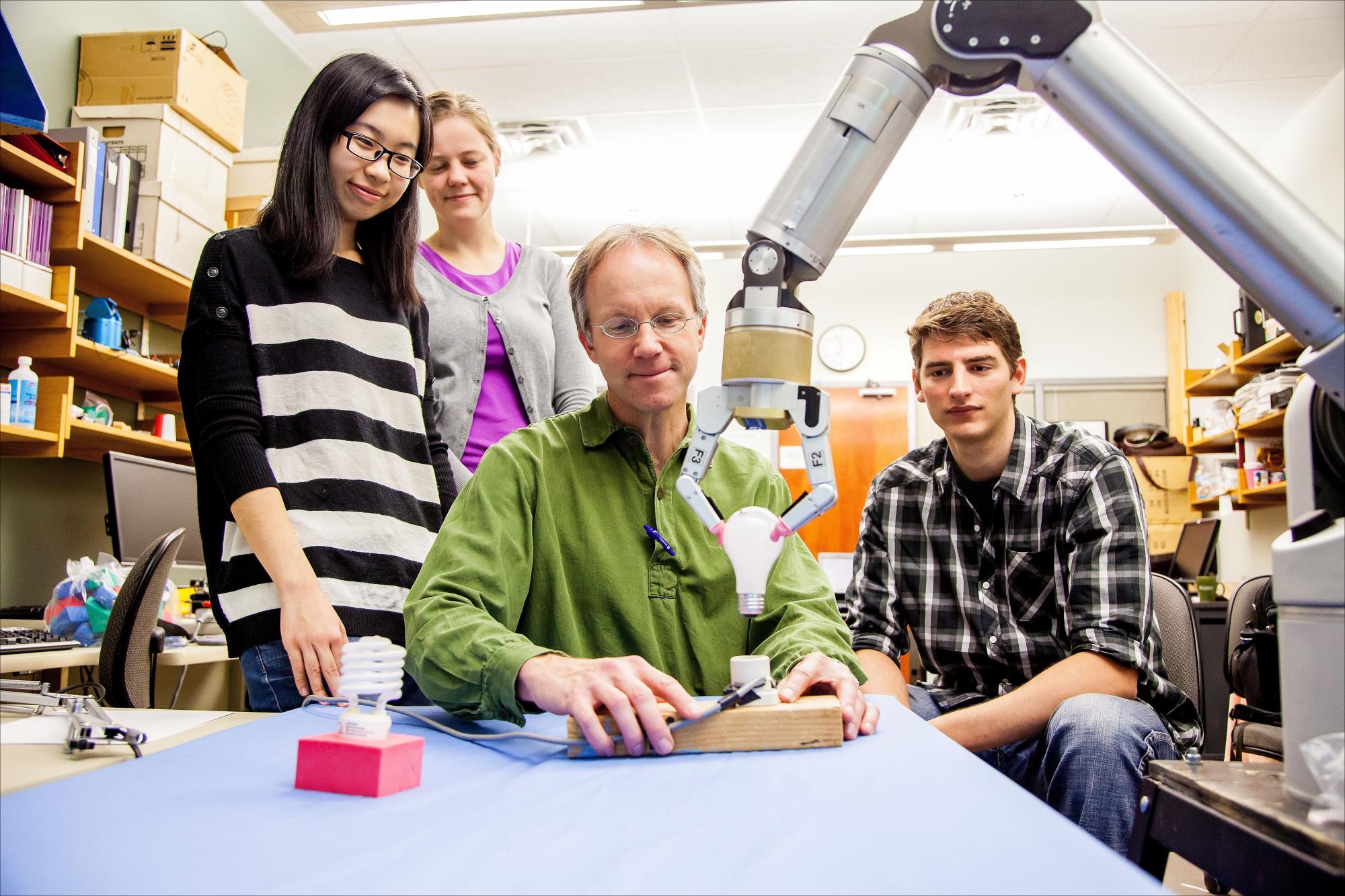 students research robotics internship