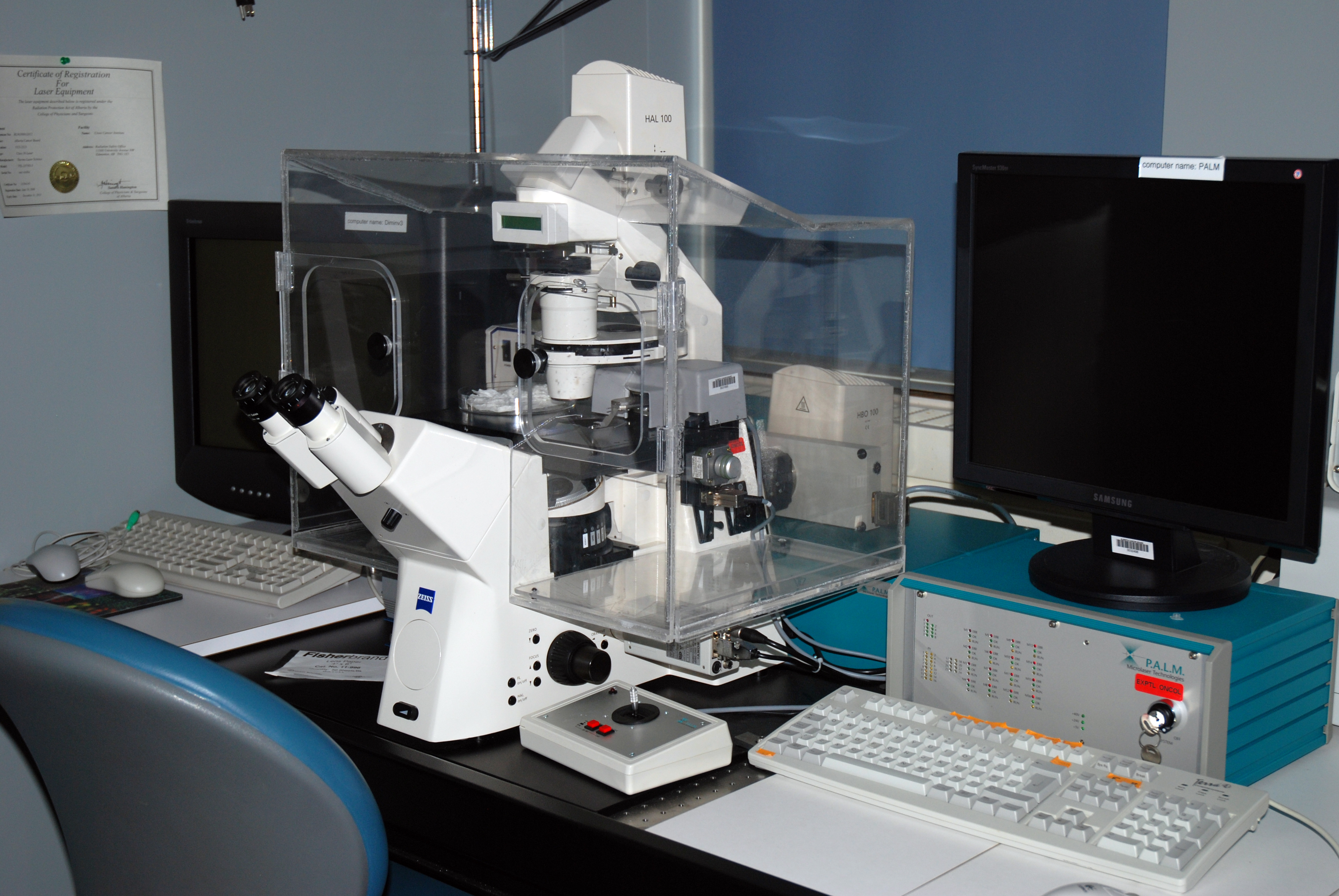laser microdissecting system