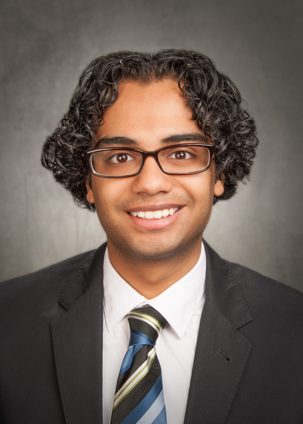Debraj Das, medical student at the University of Alberta