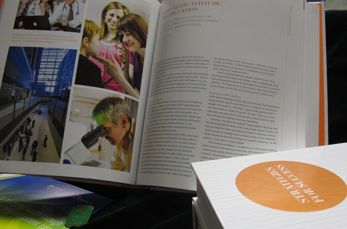 Photo of the FoMD's feature in CUSU Strategies for Success: Emplyers, education, excellence & careers 2013
