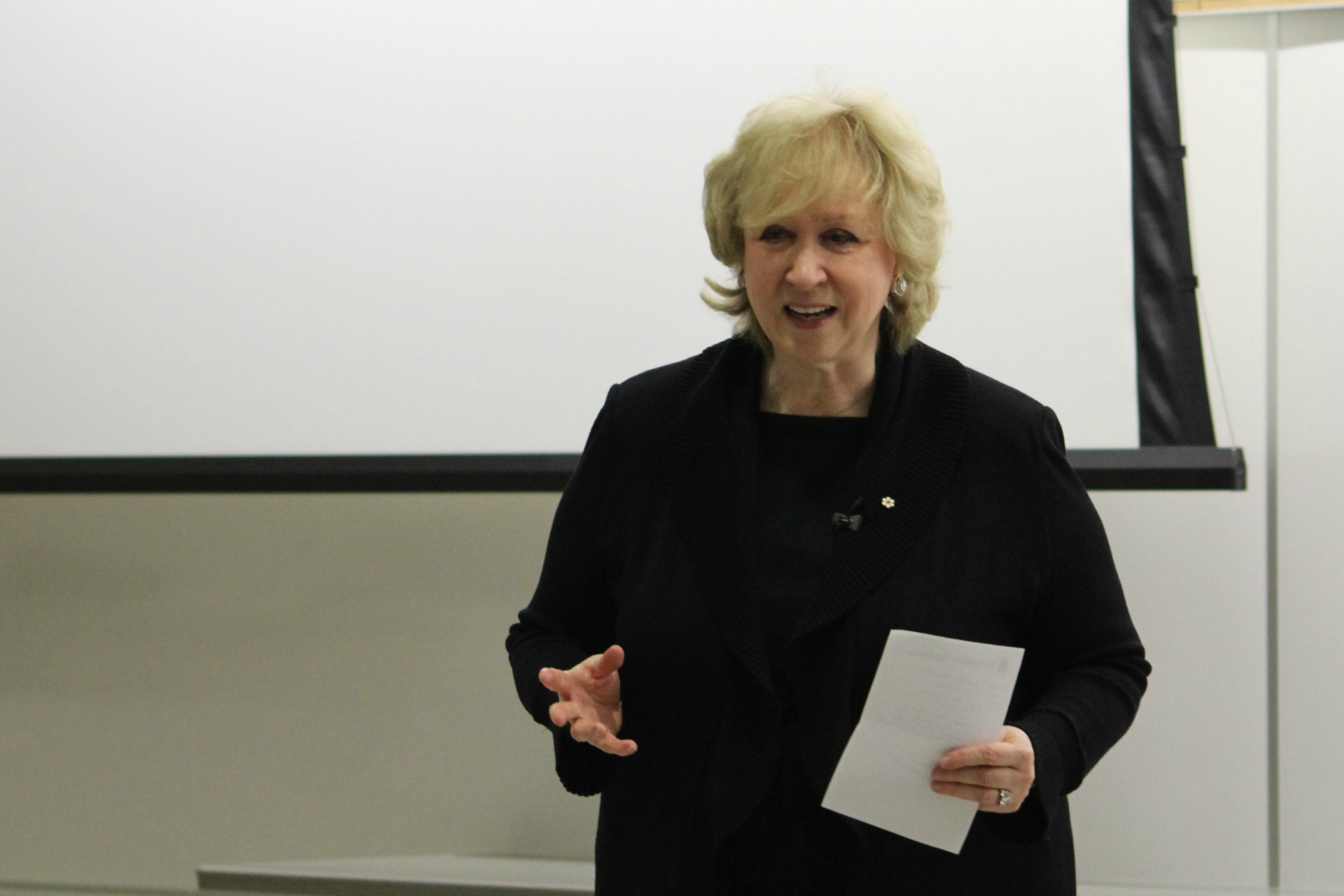 Right Honourable Kim Campbell