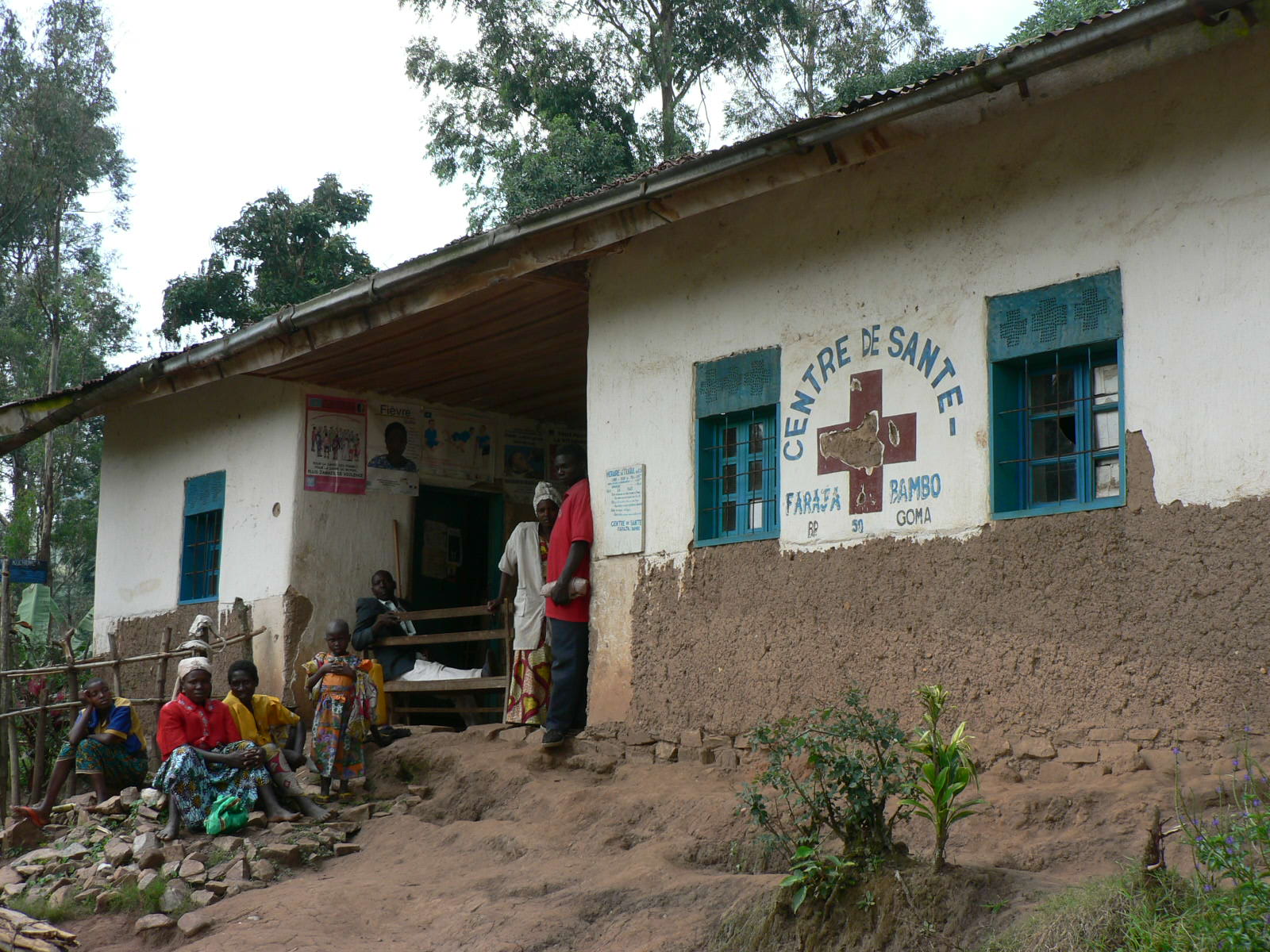 Health centre in the Democratic Republic of Congo