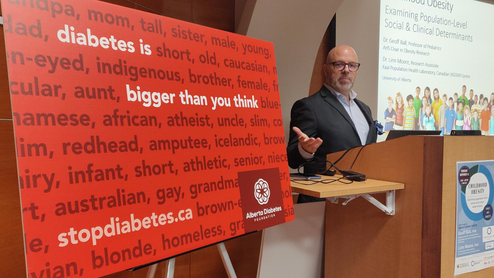 Brad Fournier, executive director of the Alberta Diabetes Foundation.