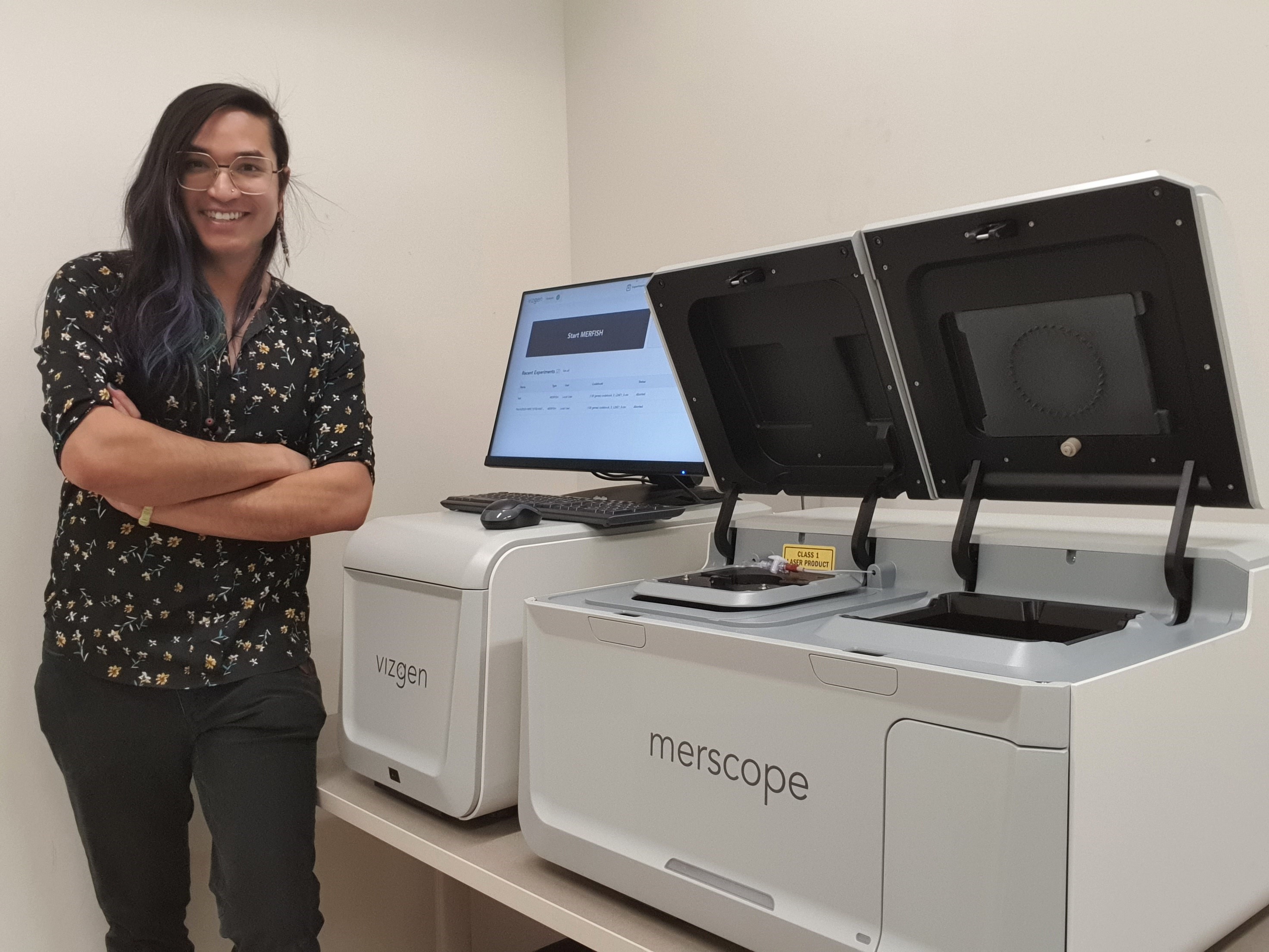 Mike Wong with Merscope