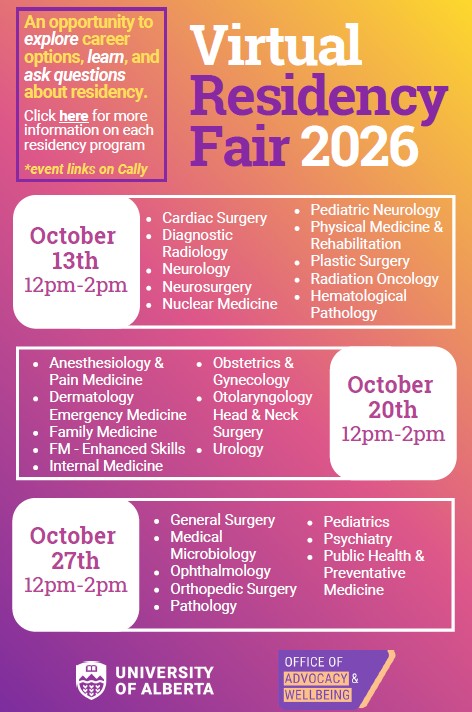 Residency Fair Poster