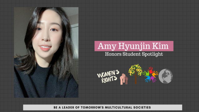 Kim, Amy - Honors student spotlight