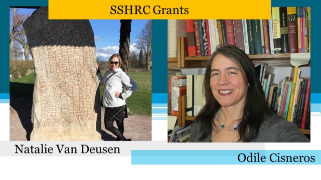 Dr Cisneros and Dr. Van Deusen SSHRC GRANTS