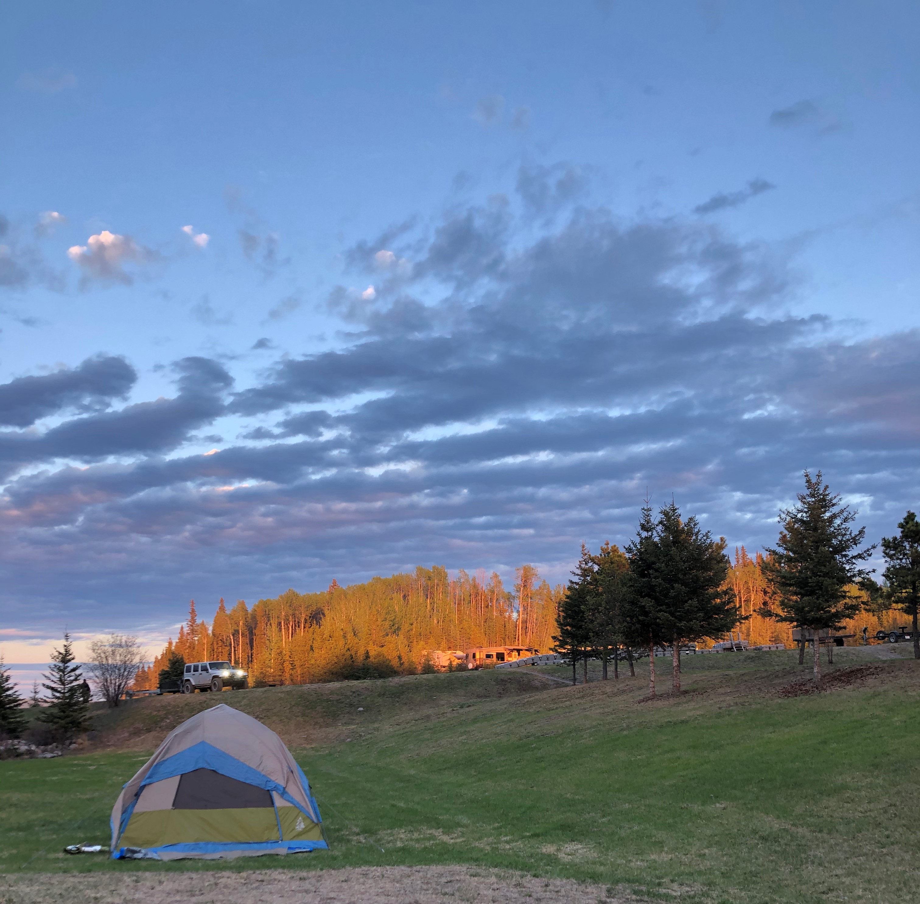 Hutch Lake Camping
