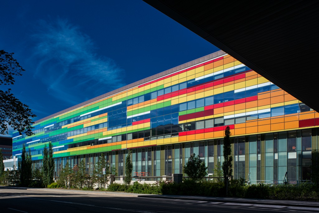 The Edmonton Clinic Health Academy, home of the Faculty of Nursing