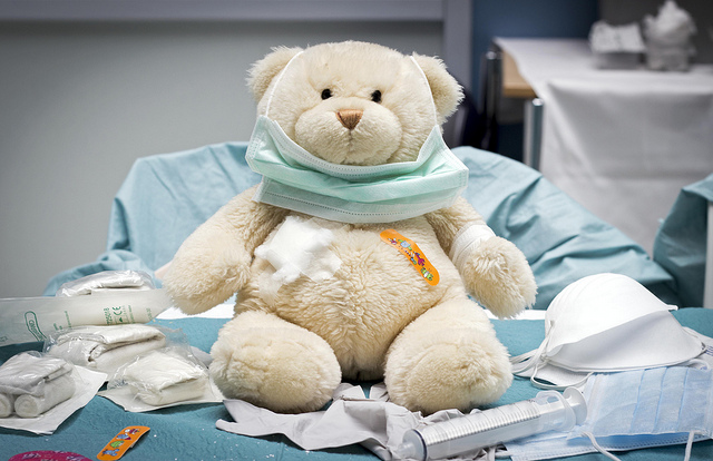 Teddy Bear in Hospital