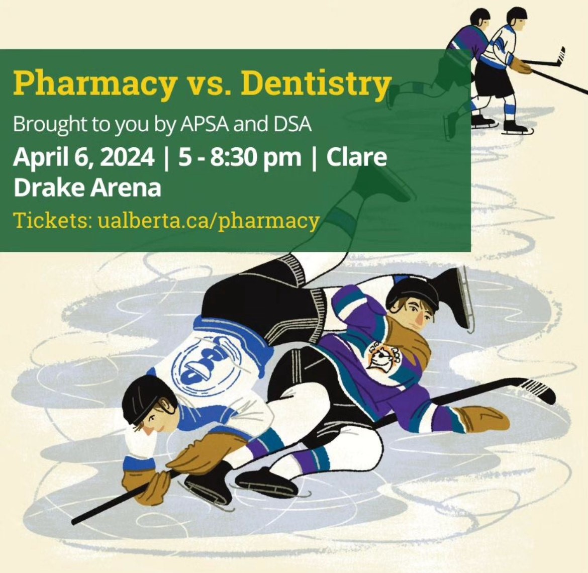 Pharmacy vs Dentistry Hockey poster