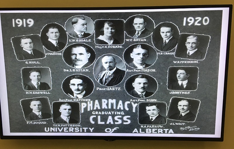 Faculty of Pharmacy and Pharmaceutical Sciences Class of 1920