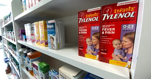 children's tylenol on store shelves