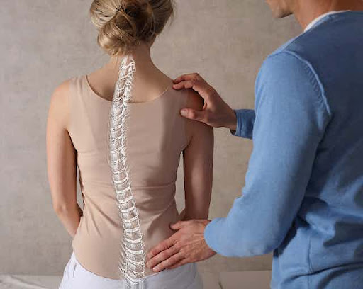 Stock image referencing spinal alignment