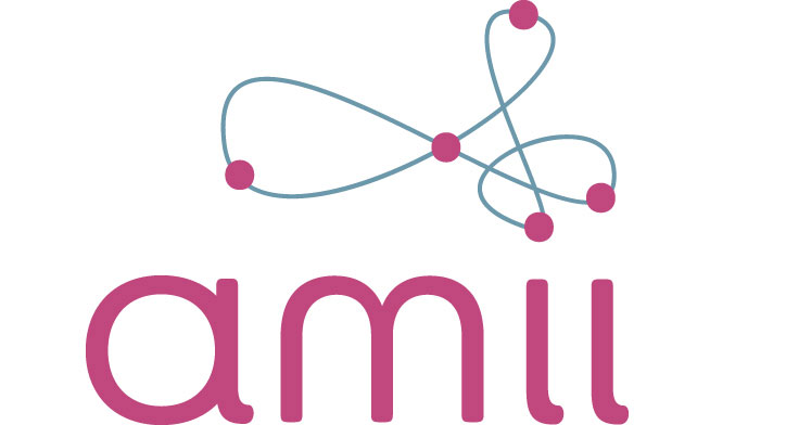 An image of a logo for Amii