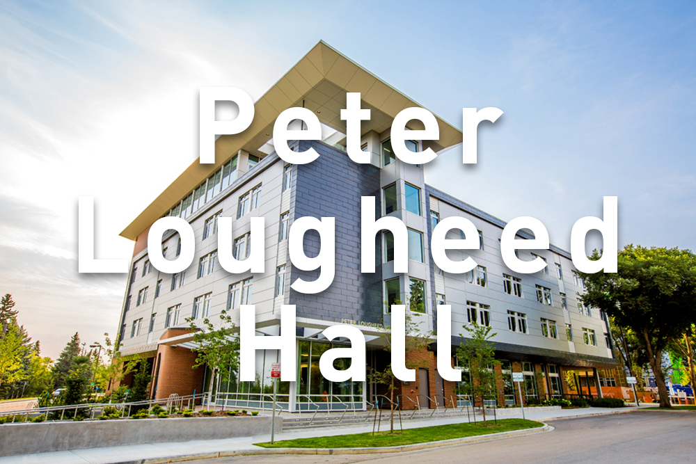 Peter Lougheed Hall tours button