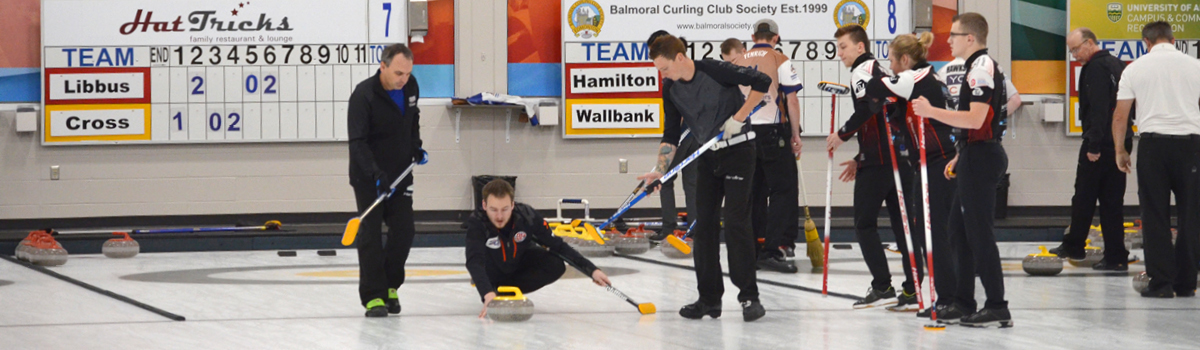 Curling event at the Saville Curling Centre
