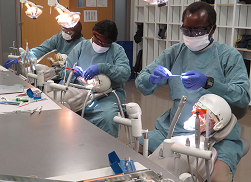 Dental school hosts eight dentists from Uganda | School of Dentistry
