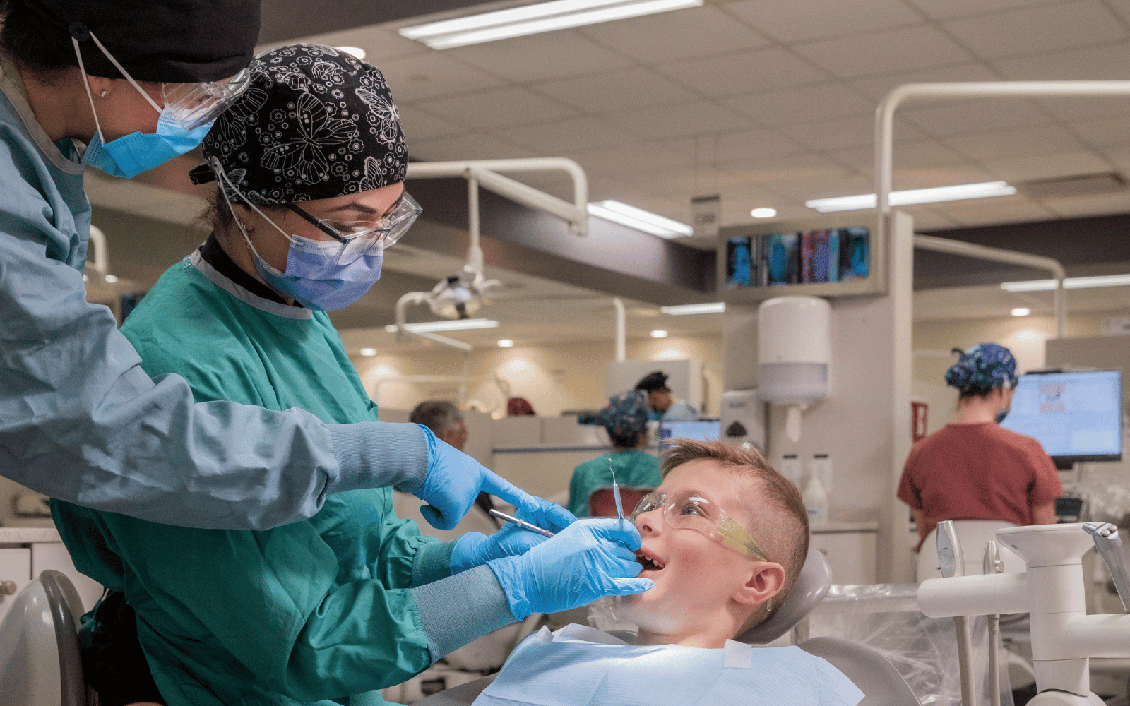 Student learning in the Oral Health Clinic