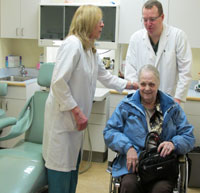 Receiving care at the Glenrose