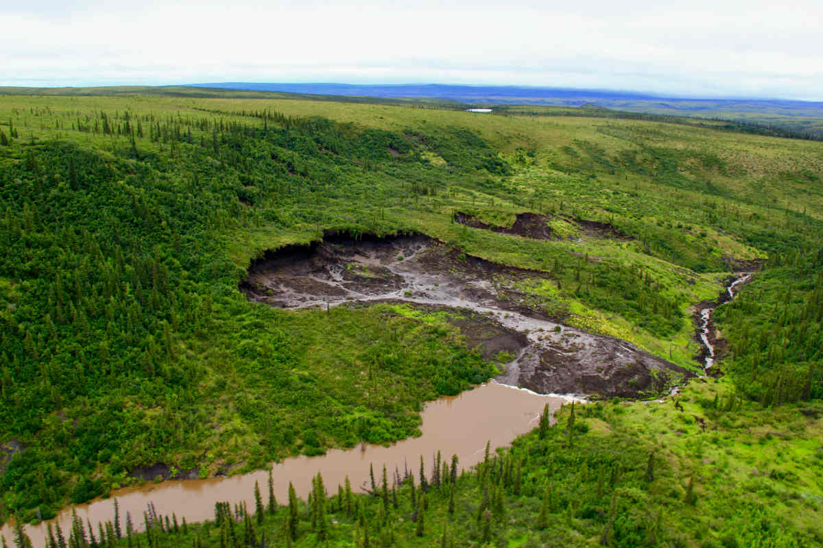 Record levels of mercury are being released by thawing permafrost in the Canadian Arctic.