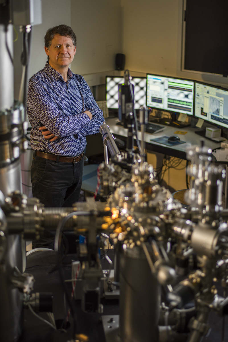 Robert Wolkow has devoted his career to developing greener, faster, smaller technology.