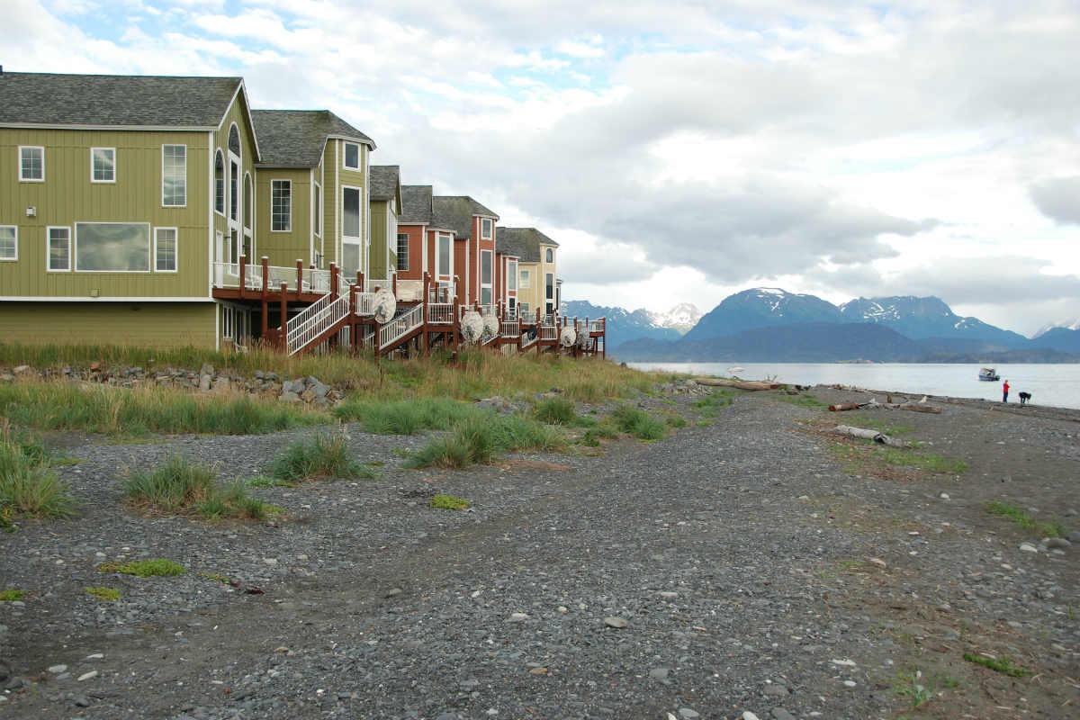 Homer, Alaska is losing ground, literally, according to new research by University of Alberta planning expert Jeff Birchall.