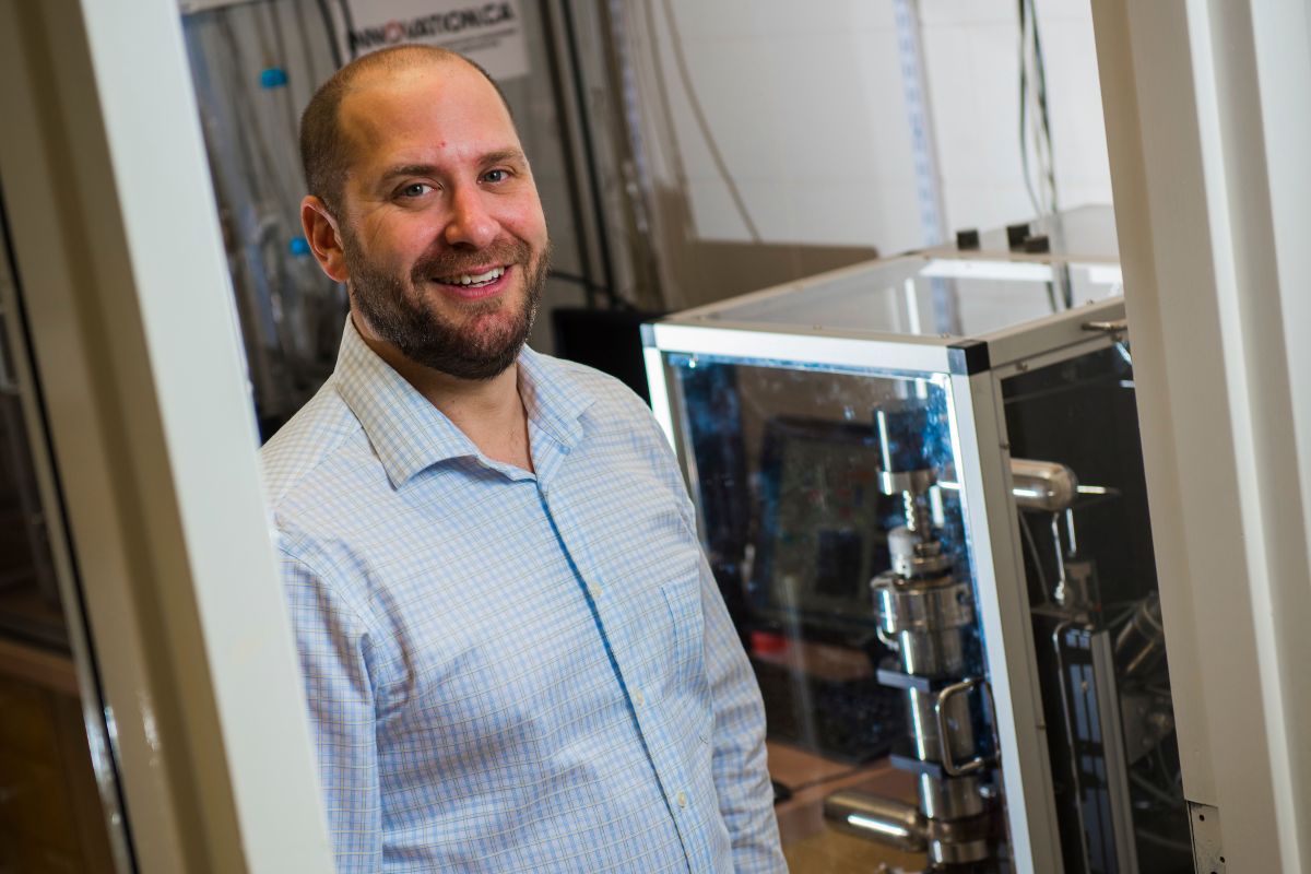 Jonathan Banks, research associate in the University of Alberta's Department of Earth and Atmospheric Sciences, is lead investigator on the project, which will bring geothermal energy production to legacy energy infrastructure.