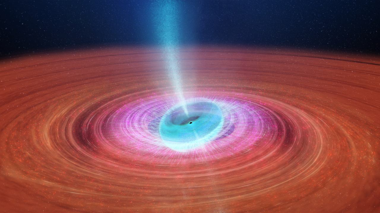 International team of scientists, including UAlberta astrophysicists, observe never-before-seen behaviour of a black hole.