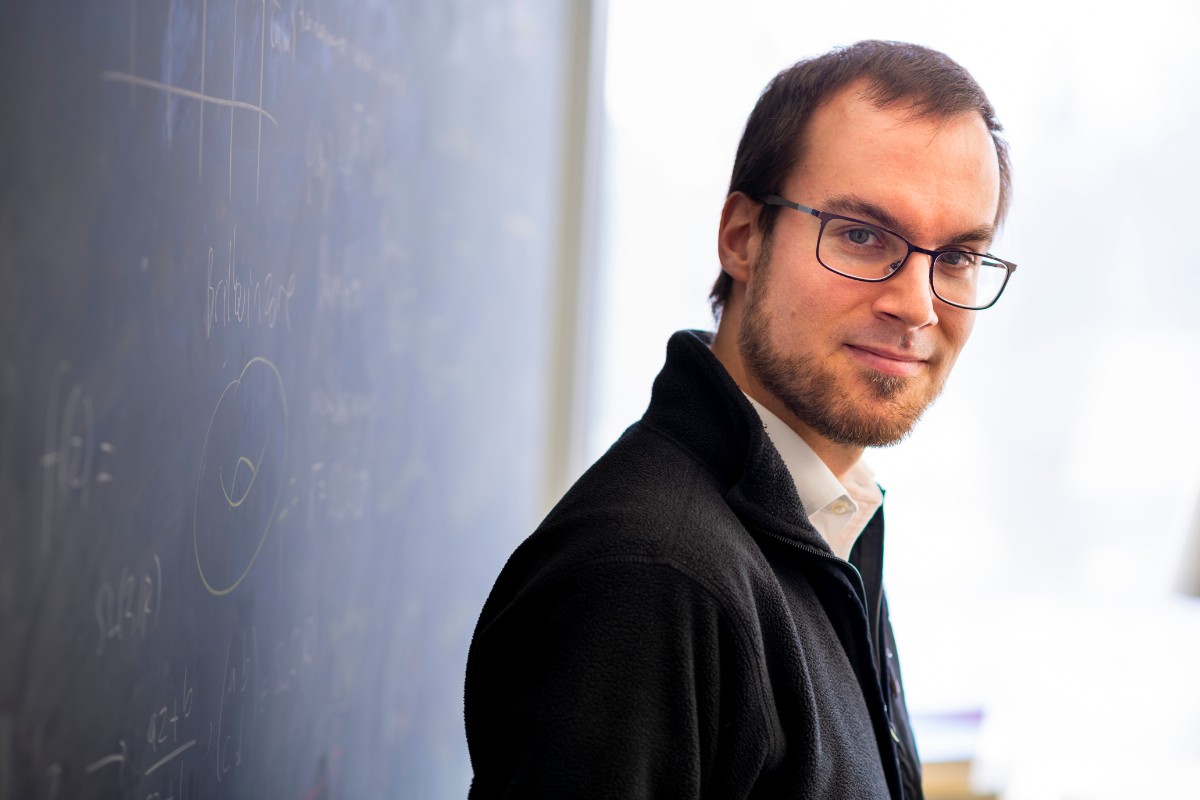 Joseph Maciejko, faculty member in the Department of Physics and Canada Research Chair in Condensed Matter Theory.