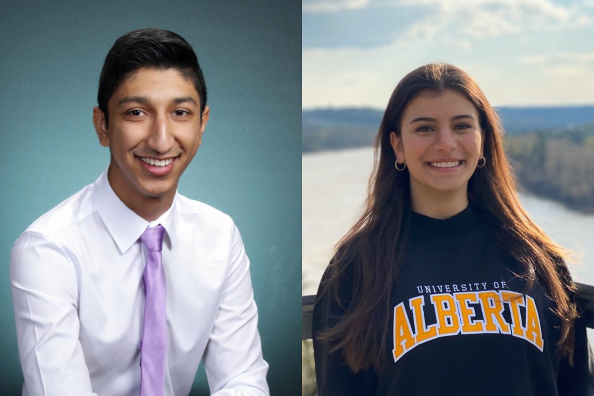 First-year students pursue their dreams of studying science—and receive recognition with prestigious scholarships.