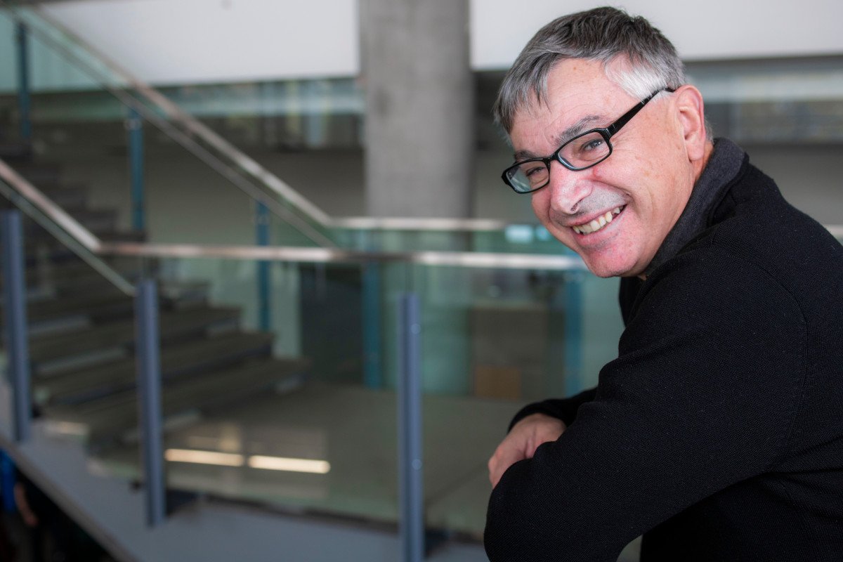 Professor Frank Marsiglio, pictured in the CCIS building on the University of Alberta campus.